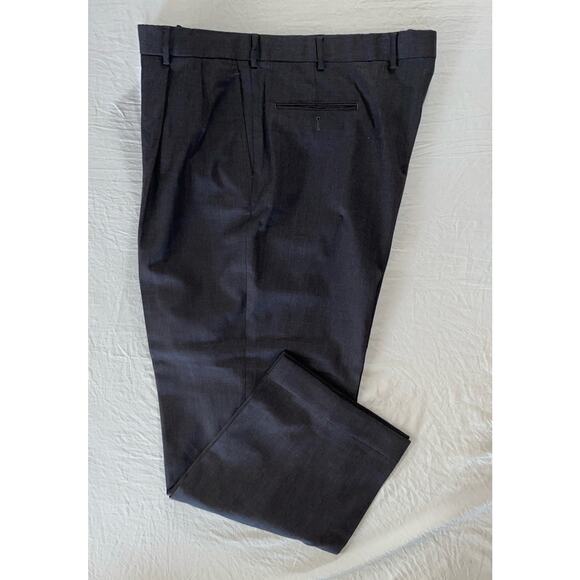 Brooks Brothers 1818 Madison Pleated/Cuffed Wool Dress Pants, Slacks. 43X29. - Picture 1 of 10